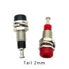 20pcs 2mm Banana Socket Binding Post Nut Banana Plug Jack Terminal Test Hole Electrical Connector (Color : 10 Red 10 Black) view 3