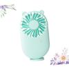 BUTIFULSIC Usb Rechargeable Mini Fan Portable Handheld Silent Cooling Fan for Office School and Home Use Green Lightweight Low Noise Multifunctional Design view 2
