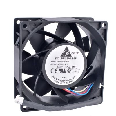EODDSGHT PFB0924DHE 9cm 92mm 90mm 9038 9238 24V 1.74A 4-line Large air Volume Inverter Cooling Fan
