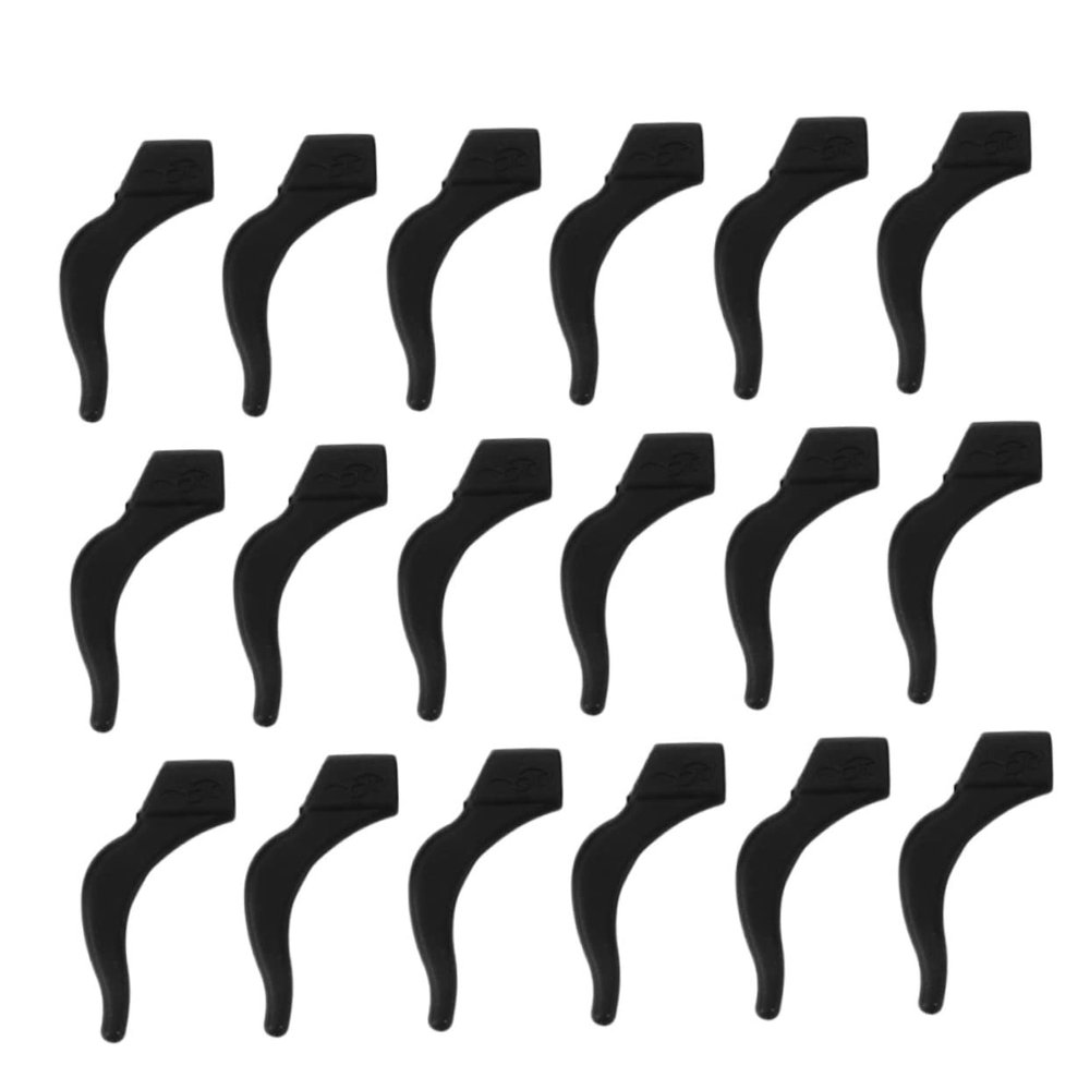 FOMIYES 20pairs Silicone Sunglasses Sets Glasses Non-slip Cover Glasses Leg Sets for Eyeglass Sports Comfortable Non-slip Ear Hooks for Women