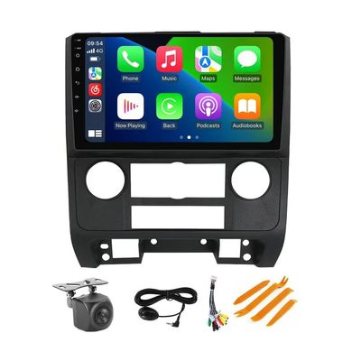 4+32GB 8 Core 9" IPS Touch Screen Android Car Radio for Ford Escape 2008-2012 Android 13 Upgrade Radio Stereo Dash Kit Built-in Car-Play Android Auto GPS Navi