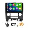 4+32GB 8 Core 9" IPS Touch Screen Android Car Radio for Ford Escape 2008-2012 Android 13 Upgrade Radio Stereo Dash Kit Built-in Car-Play Android Auto GPS Navi view 1