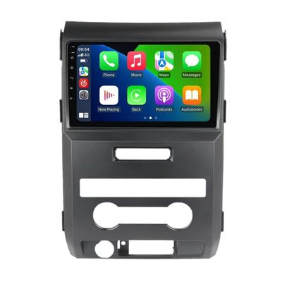 8+128GB 8Core Car Radio Stereo for Ford F150 2009-2012 Dash Kit Car GPS Navigation,9" IPS Touch Screen Head Unit with Car-Play & Android Auto/SWC/DSP/Rear View
