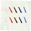 FOMIYES 10 Pairs of Glasses Leg Sleeves Non-slip Covers for Eyewear Silicone Black Brown Red Blue view 4