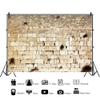 Pnylzzyxh Jerusalem Wailing Wall & Western Wall Old City Backdrop for Theme Portrait Photography - 12x10ft Banner view 3