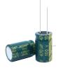 EDRIWYIM 5pcs High Frequency Low Resistance Aluminum electrolytic Capacitor 100V470UF 470uf100v Volume: 16x25 view 1