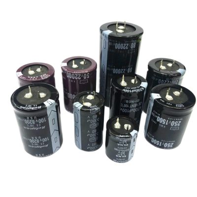 EODDSGHT Electrolytic Capacitor 25V 35V 63V 100V 200V 250V 400V 450V 330UF 470UF 560UF 680UF 820UF 1000UF 2200UF 3300UF 10000UF 22000UF (Size : 25V10000UF 22x30MM)