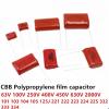 EODDSGHT 10PCS 63V 100V 250V 400V 450V 630V 2000V CBB Polypropylene Film Capacitor 101 103 104 105 125J 221 222 223 224 225 332 333 334 (Size : 630V224J-P15) view 2