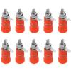 10 PCS Binding Posts Terminals 4mm Banana Plug Socket 4mm Terminal Connector (Color : Red 10pcs) view 2