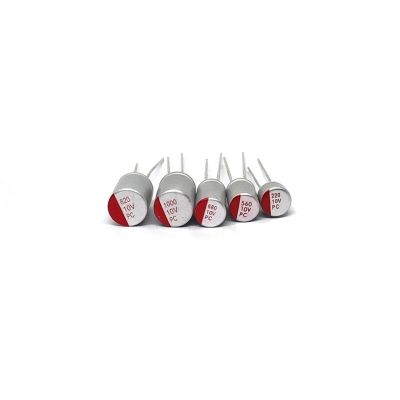 EODDSGHT 10Pcs DIP Solid Electrolytic Capacitor 10V 220UF 330UF 470UF 560UF 680UF 820UF 1000UF 1500UF (Size : 10V560UF 6.3X9)