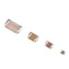 JUCMJXQEQ 100Pcs 0805 SMD Chip Multilayer Ceramic Capacitor 0.5pF - 47uF 10pF 22pF 100pF 1nF 10nF 100nF 0.1uF 1uF 2.2uF 4.7uF 10uF 22uF (Size : 27pF) view 2