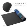Large Gaming Mousepad with Non-Slip Rubber Base Extended Laptop Desk Pad 35.5x16 inch Long Computer Keyboard MouseMat Ocean Ferry Boat Mousepad for Home Office Work view 3