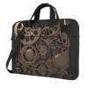 BTCOWZRV Laptop Bag 13-15.6 inch Laptop Shoulder Bag for Men Women Steampunk Mechanical Gears Computer Bag Messenger Bag for Work, Black view 1