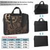 BTCOWZRV Laptop Bag 13-15.6 inch Laptop Shoulder Bag for Men Women Steampunk Mechanical Gears Computer Bag Messenger Bag for Work, Black view 3