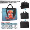 Laptop Bag 13-15.6 inch Laptop Shoulder Bag for Men Women Big-eyed red octopus Computer Bag Messenger Bag for Work view 3