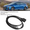 MUNEFE Car Cable Adapter, USB Cable Adapter, Car Radio Stereo Input Media Data Wire Plu to USB for Car view 2