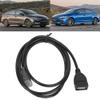 MUNEFE Car Cable Adapter, USB Cable Adapter, Car Radio Stereo Input Media Data Wire Plu to USB for Car view 4