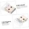 JECOMPRIS 4pcs Led Decorative Lights Car Lights Led Car Interior Usb Night Lamp for Laptop Vehicle view 2