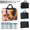 Laptop Bag 13-15.6 inch Laptop Shoulder Bag for Men Women Big sunflower on background Computer Bag Messenger Bag for Work view 3