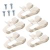 jojofuny 5sets Steel Drill Belt Clips with Screws Durable Tool Holder for Easy Carrying and Installation Compatible with Impact Drills Reliable and Sturdy Design view 1