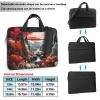 BTCOWZRV Laptop Bag 13-15.6 inch Laptop Shoulder Bag for Men Women A garden full of fun Computer Bag Messenger Bag for Work, Black view 3