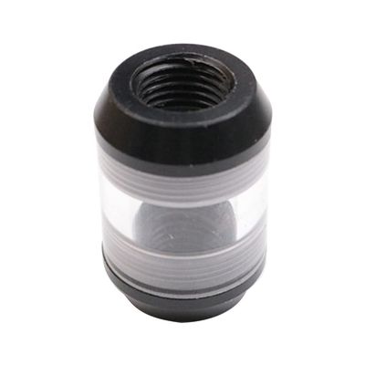 atcdfuw G1/4 Inner Thread Water Cooling System Filter Transparent Screen Funnel Shaped for PC Water Cooling Reservoir Computer Water Cooling Filter