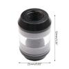 atcdfuw G1/4 Inner Thread Water Cooling System Filter Transparent Screen Funnel Shaped for PC Water Cooling Reservoir Computer Water Cooling Filter view 4