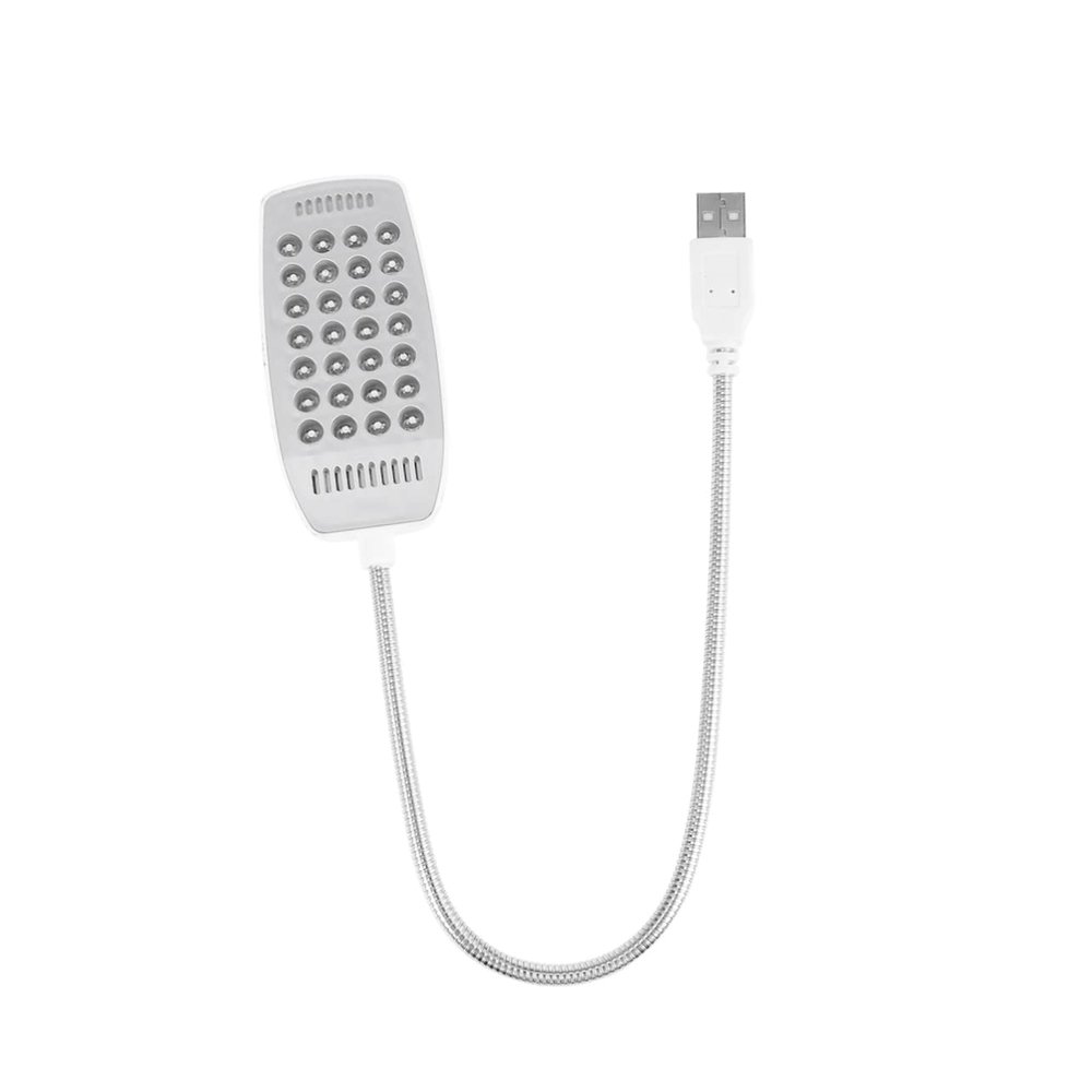 MERRYHAPY Flexible Gooseneck USB Computer Light Led Reading Lamp Bed Dorm Lighting
