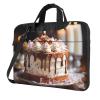 BTCOWZRV Laptop Bag 13-15.6 inch Laptop Shoulder Bag for Men Women Birthday cake pictures Computer Bag Messenger Bag for Work view 1