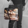 BTCOWZRV Laptop Bag 13-15.6 inch Laptop Shoulder Bag for Men Women Birthday cake pictures Computer Bag Messenger Bag for Work view 2