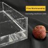 3mm Thick Clear Shallow Water Tank,Photography Storage Tray,Photo Posing Props,Acrylic Display Case Showcase,5/10CM Height Cosmetic Advertising Shooting Props ( Color : 3mm-Clear , Size : 30x25x5cm ) view 4