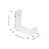 WHAMVOX 12pcs Clear Acrylic Vinyl Record Holder Shelves for Wall Display Lightweight Album Storage Rack for Home Decor Magazines and Books for Music Enthusiasts view 4