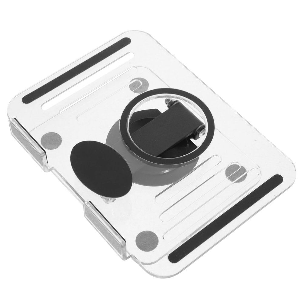 HOOTNEE Rotation Cellphone Holder Desk Phone Holder Desk Cellphone Stand Mobile Phone Aluminum Alloy Black
