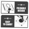 HOOTNEE Rotation Cellphone Holder Desk Phone Holder Desk Cellphone Stand Mobile Phone Aluminum Alloy Black view 3