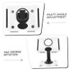 HOOTNEE Rotation Cellphone Holder Desk Phone Holder Desk Cellphone Stand Mobile Phone Aluminum Alloy Black view 4