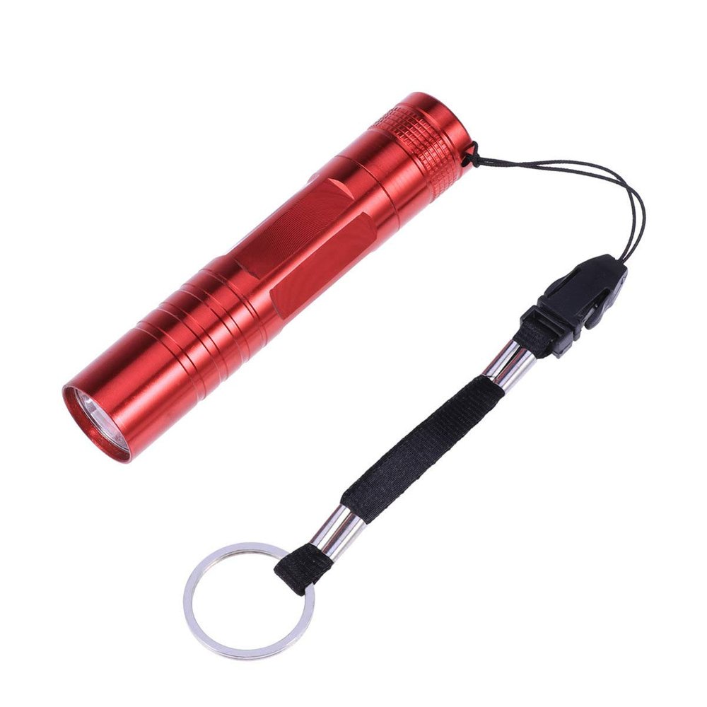 Veemoon Ultra-Bright Led Flashlight Range Compact for Camping Hiking Emergency Aluminum Alloy Aa Battery Compatible