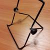 atcdfuw Universal Holder 180 Adjustable Angle Foldable Metal Wire Stand Mount for Cellphone Tablet PC Desk Support Phone Holder for Car view 4