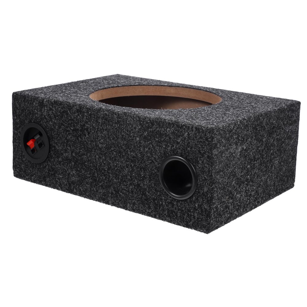 VINTORKY Single Cab Subwoofer Box Sealed Carpeted Car Speaker Enclosure Subwoofer