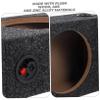 VINTORKY Single Cab Subwoofer Box Sealed Carpeted Car Speaker Enclosure Subwoofer view 4