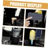 SOESFOUFU Car Cup Holder Expander with Cell Phone Holder Car Mount for All Models Easy to Install Sturdy Design Black Color for Convenient Navigation and Drink Access view 3
