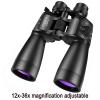 12-36X60 Powerful Binoculars Zoom Field Glasses Great Handheld Telescope for Bird Watching view 2