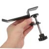 Angoily Adjustable Headset Holder Iron Headphone Stand Screw Clip for Desk Mounting Space-Saving Earphone Rack for Use Black view 3