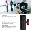 Adjustable Camera Side Handle, Ergonomic Design, Anti Slip Grip, Universal Fit, Aluminum Alloy with Wrench, for Most Cameras view 4