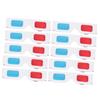 Veemoon 10 Pcs 3 3D Movie Glasses Props Theater 3D Moive Glasses 3D Movie Viewing Glasses Red and 3D Movies Glasses 3D Style Glasses Props 3D Tv Three-Dimensional Frame Paper view 1