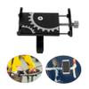 FONDOTIN Bike Phone Holder for Handlebar Adjustable Aluminum Alloy Cellphone Bracket for Bicycles Motorcycles and Electric Vehicles and Scratch-Resistant Mobile Phone Mount view 3