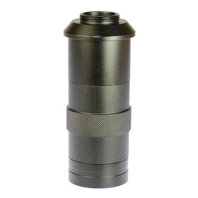 JOEBO Microscope Kit 8X -100X Magnification Adjustable 25mm Zoom Industry Lens C-Mount Lens Glass for Industry Microscope Camera Eyepiece Magnifier Microscope Lens Adapters