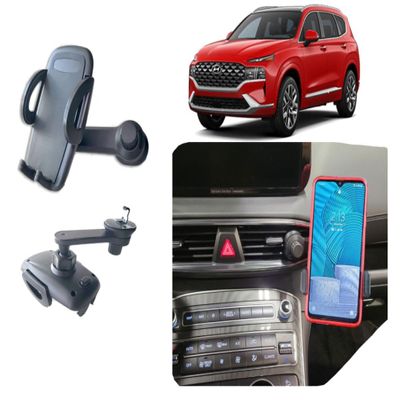 Air Vent Phone Mount Compatible with Hyundai Santafe (2019-2023) Dashboard Phone Holder | Doesnt Block The air Vent with 4" Extension | 360 Degree Position
