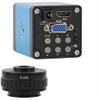 Joebo Microscope Kit 48MP 4K 2K VGA HDMI USB Industrial Digital Video Microscope Camera Trinocular Stereo Microscope 0.35X 0.5X C Mount Lens Adapter Microscope Lens Adapters (Color : 13MP with 0.35x) view 1