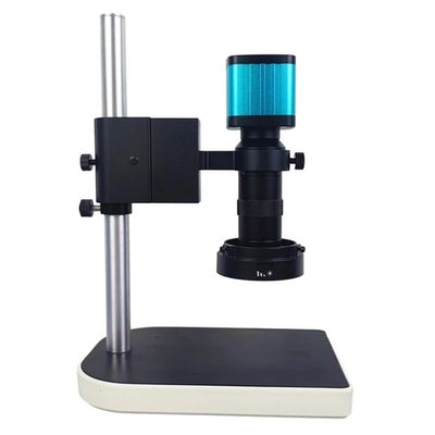 JOEBO Microscope Kit 4K 48MP 22MP USB Monocular Zoom Microscope Digital Video Camera Lens 72 LED Light Lens Microscope Lens Adapters (Color : 4K 48MP Small)