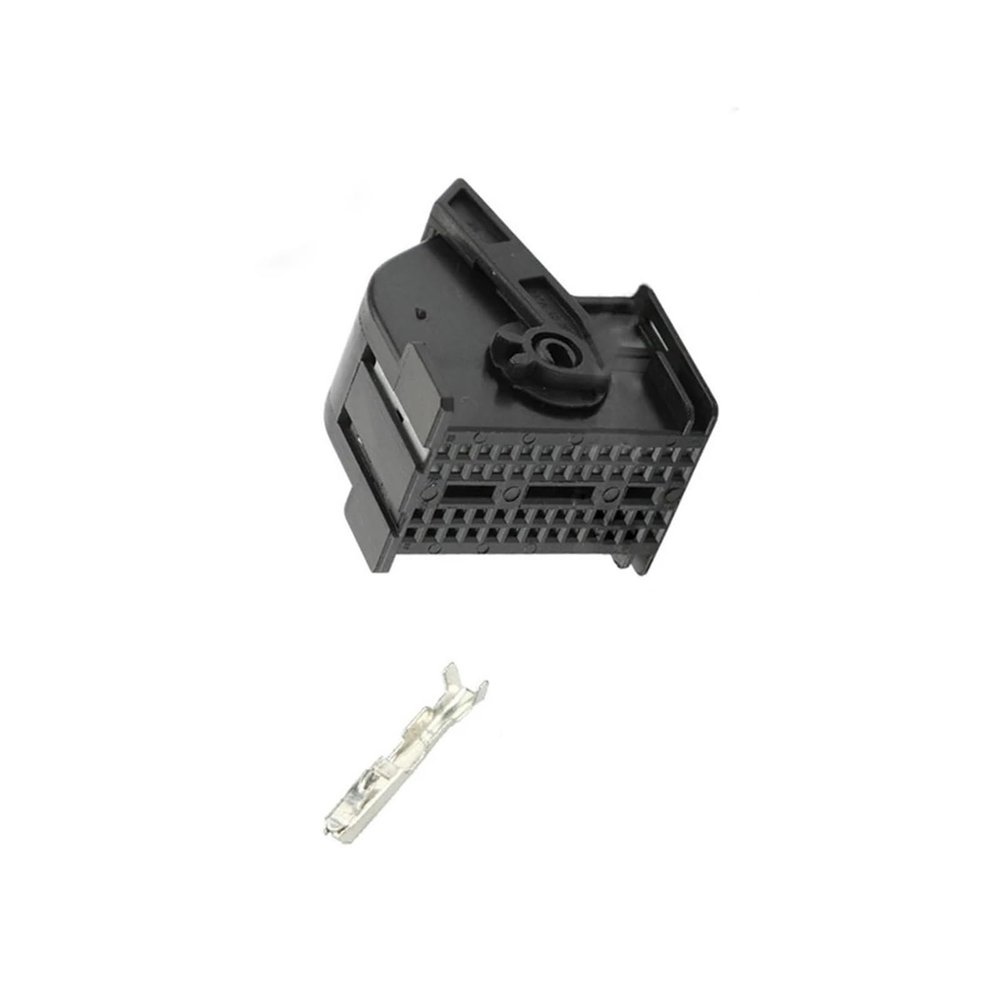 ZHCWEP Automotive Electrical connectors 10 Sets 52 Pin Way Auto Electrical Cable Socket pl;/UG Car Female Wiring Harness Unsealed Connector with Terminals 967287-1